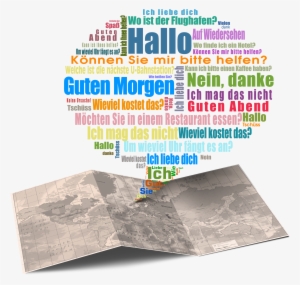 Useful German Travel Phrases Word Cloud - Spanish Words Word Cloud #3932143