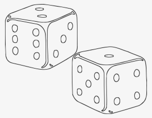 This Free Icons Png Design Of Dice Outline #3932517