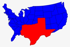Texas Clip Art Many Interesting Cliparts - Electoral Map If Meme #3932636