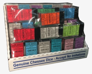 Best Of Chessex Polyhedral 7 Die Sets Display - Polyhedral 7-die Festive Chessex Dice Set - Mosaic #3932882
