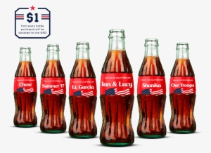 Uso Personalized Coke Bottles Or Cans Share A Coke - Coca-cola Life - 8 Fl Oz Bottle #3933305