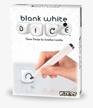Gallery - Blank White Dice Game #3933521