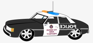 Police Car Clipart - Clip Art Of Police Car #3933782