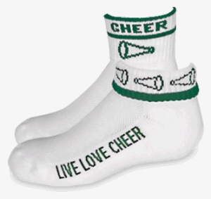 Perfect For Evergreen Shooting Stars - Cheer Socks #3933877