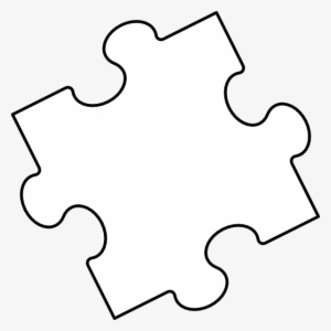 Blank Puzzle Pieces, Puzzle Piece Crafts, Autism Puzzle - Class Puzzle ...