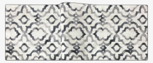 Medley In Gray & Black Table Runner #3934707