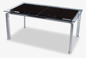 Modern Dining Tables - Home Usa Dark Glass Top Dining Table #3934825