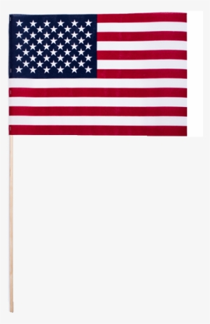 Red And Blue Open Flags - Canada And Us Love #3935143