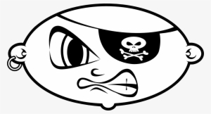 Collection Of Free Pirate High Quality - Baby Pirate Shower Curtain #3935191