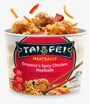 Emperor's Spicy Chicken Meatballs - Tai Pei Beef & Broccoli - 14 Oz Box #3935664