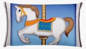Emoji Bed Pillow - Horse #3935951