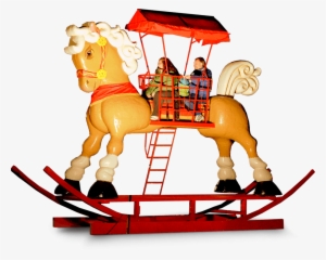 World's Largest Rocking Horse - Toboggan #3935981