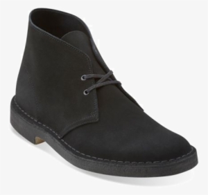Desert Boot Black - Clarks Bushacre 2 Black Suede #3935983