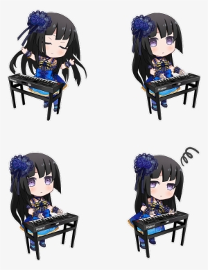 Quietly Worrying Chibi - Bang Dream! #3936008