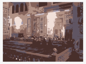 This Free Icons Png Design Of Mosque People Praying #3936280