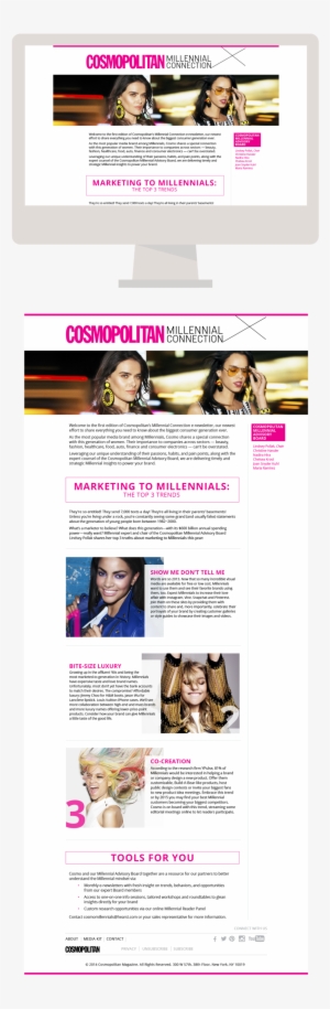 Cosmo Newsletter Millenial@2x - Magazine #3936408