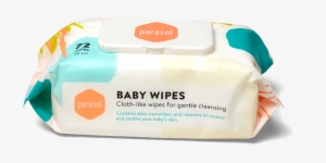 Full Size Baby Wipes - Parasol Baby Wipes - 9 Packs Of 72 Count, 648 Cnt Total #3936670