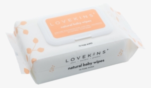 Lovekins Natural Baby Wipes 70 Pure Wipes - Box #3936711