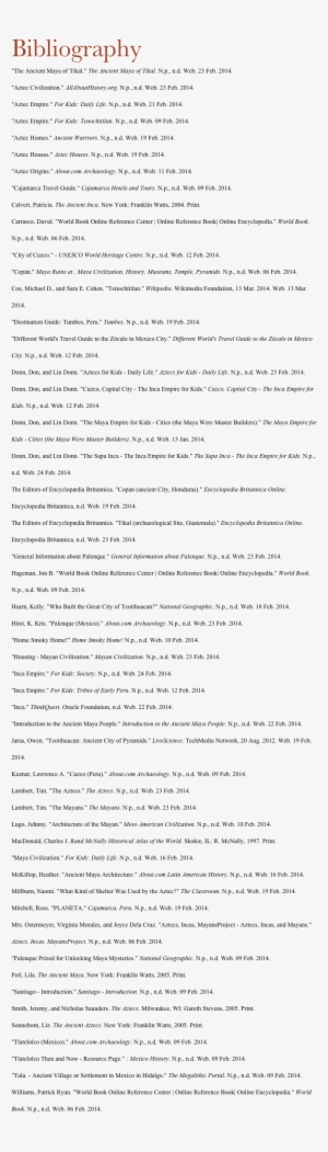 Bibliography "the Ancient Maya Of Tikal - Document #3936714