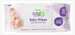Sale Baby U Baby Wipes 80pk - Baby U Baby Wipes - 80 Pack #3936881
