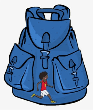 Backpack Bag School Hike Healthy 924589 - 책가방 일러스트 Png #3937190