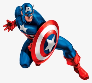 Capitan America Png - Topo De Bolo Capitao America Para Imprimir #3937247