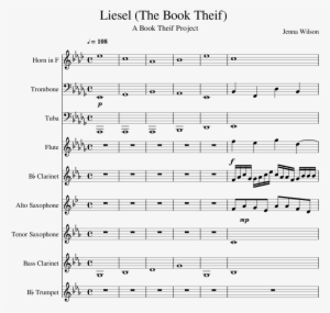 Liesel Sheet Music Composed By Jenna Wilson 1 Of - All Star Smash Mouth Marching Band Music #3937331