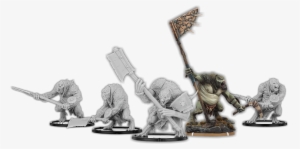 Trolls Of Gunnheim, Great Axe Troll Unit - Miniature Wargaming #3937971