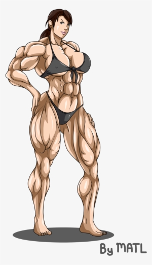 Quiet Muscle Growth - Lara Croft Muscle Growth #3938506