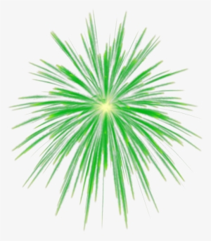Feux D'artifice - Feu D Artifice Vert Png #3938914