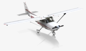 Students Who Participate In The Junior Aviation School - Cessna 182 Plane Png #3938983
