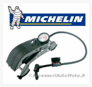 Pompa Pedale-michelin - Png - Michelin Twin Barrel Foot Pump #3939409