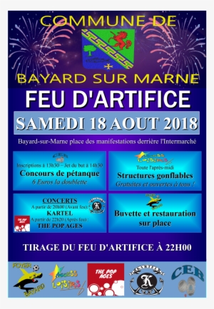 Journée Pétanque/jeux/feu D'artifice/concerts - Fireworks #3939719