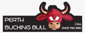 Perth Bucking Bull - Cartoon #3939954