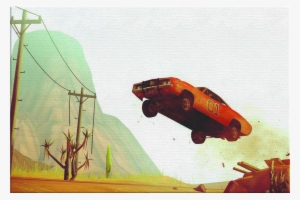 The General Lee Canvas Wrap - Triumph Dolomite #3940245