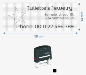 Self-inking Stamp Printer Traxx 9011 Kit - Rubber Stamp #3941413