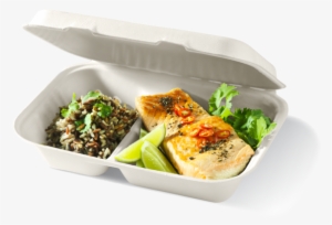 Sugarcane Clamshells - Broccoli Slaw #3941894