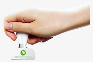 Elephant Foot Stamp Is Supported By An Advanced, High-speed - Elephant Foot Stamp Png #3941981