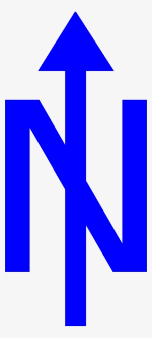 How To Set Use North Arrow Orienteering Svg Vector #3942006