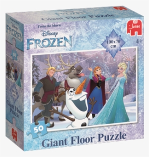 Disney Frozen Giant Floor Puzzle - Jumbo Disney Frozen Giant Floor Jigsaw Puzzle (50 Pieces) #3942061