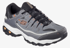 Men's Charcoal After Burn Memory Fit Shoe - Skechers Shoes #3943383