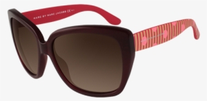 Marc By Marc Jacobs Mmj 358s Red Pink Sunglasses - Marc By Marc Jacobs Mmj 358/s Red Pink Sunglasses #3943770