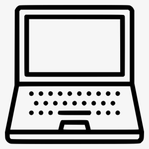 Macbook Laptop Computer Device Desktop Screen Comments - Computer Outline #3943932