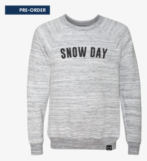 Snow Day Sweatshirt - Bella Canvas Unisex Triblend Sponge Fleece Sweatshirt. #3944566