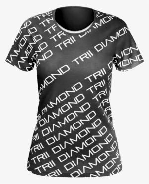 Diamond Trii Womens T-shirt - Awareness Ribbon #3944777