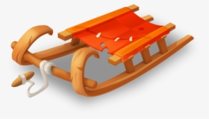 Snow Sledge - Snow Sled Png #3944778