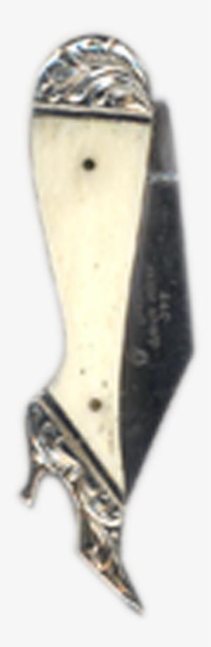 Vogt Silversmiths Collections Ladies Leg Pocket Knife - Skateboarding #3945455
