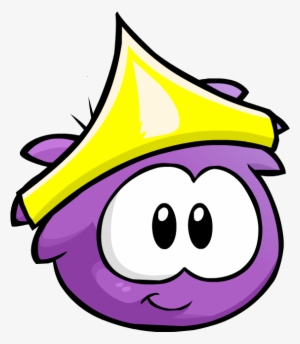 Purple Puffle Tiara - Club Penguin Puffle Morado #3945457
