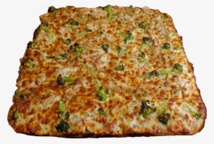 Full Broccoli Chicken Pizza - Flatbread #3945837