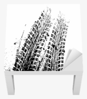 Background With Grunge Black Tire Track , Vector Lack - Porsche 917k #20 24h Lemans 1970 Siffert, Redman 1:43 #3946709